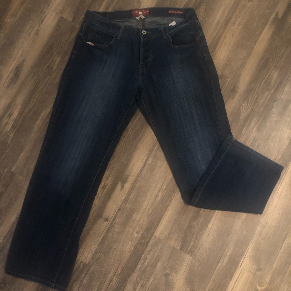 LUCKY BRAND JEANS  BUTTON FLY 221 STRAIGHT…